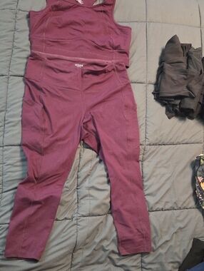 torrid Plum Athletic Jumpsuit
